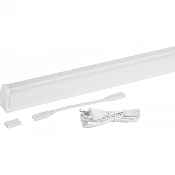 Линейный светодиодный светильник ЭРА LLED-01-12W-4000-W 12Вт 4000K L872мм с выключателем B0017426
