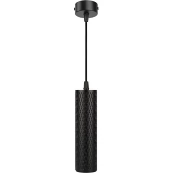 Светильник подвесной ЭРА Б0058500 PL20 BK MR16 GU10 потолочный цилиндр черный