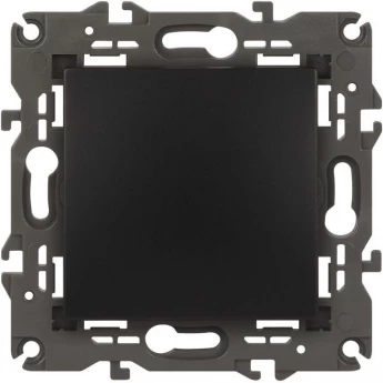 Выключатель ЭРА ELEGANCE 14-1101-05 10А IP20 250В 10AX антрацит